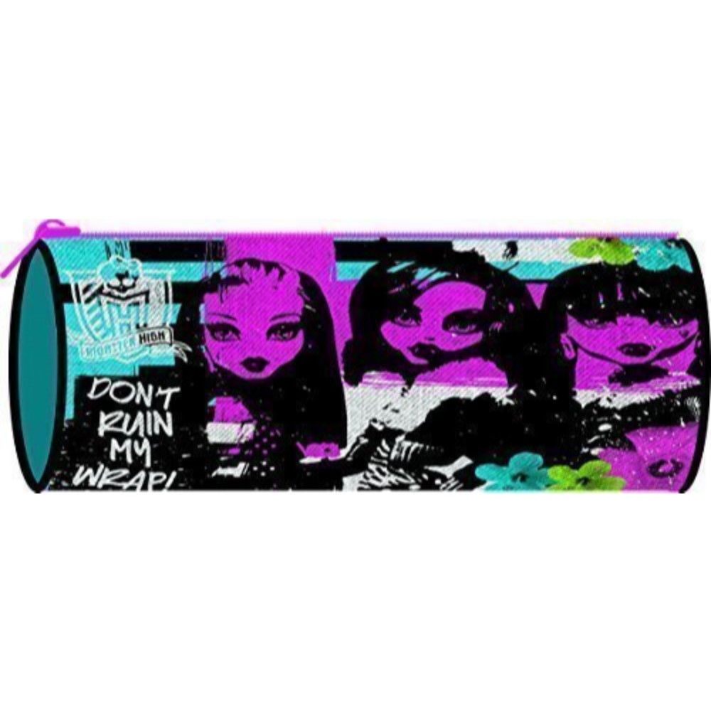 Monster High Barrel Zip up Pencil Case