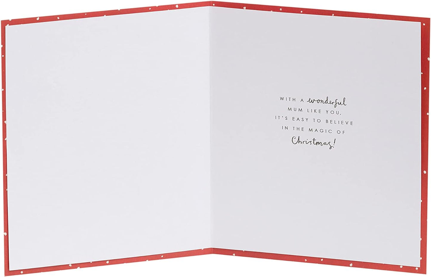 Lovely Verse Mum Special Christmas Card