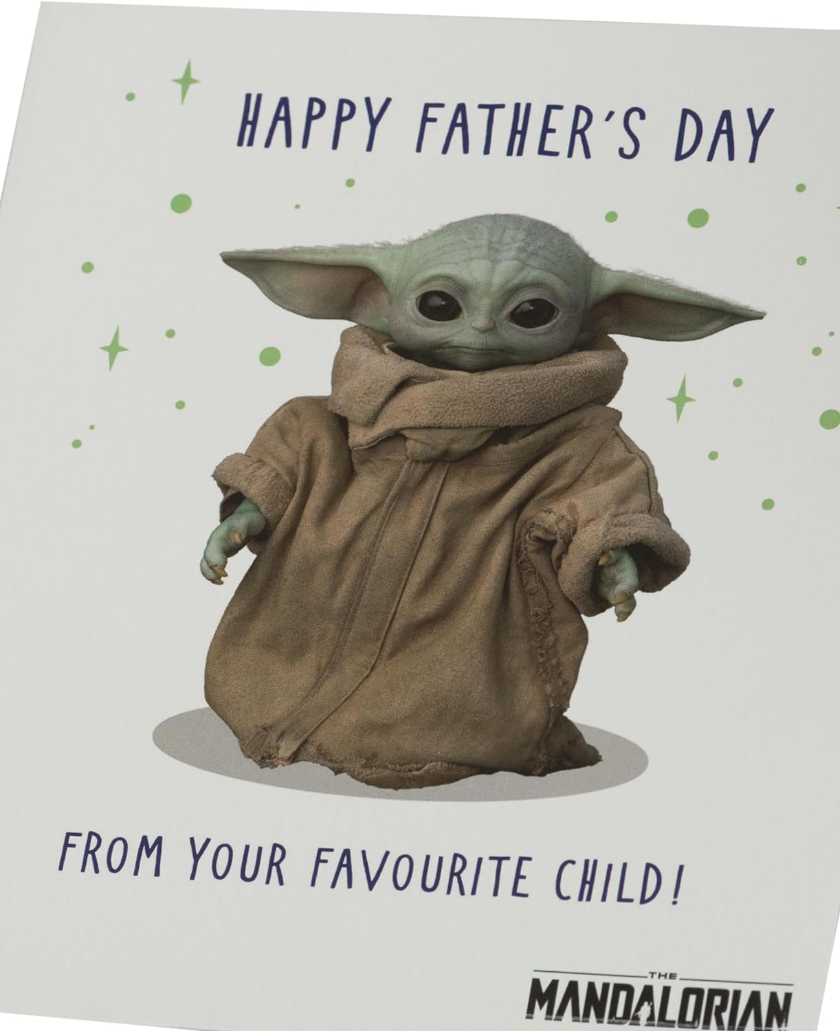 Disney The Mandalorian Funny Design Father's Day Card