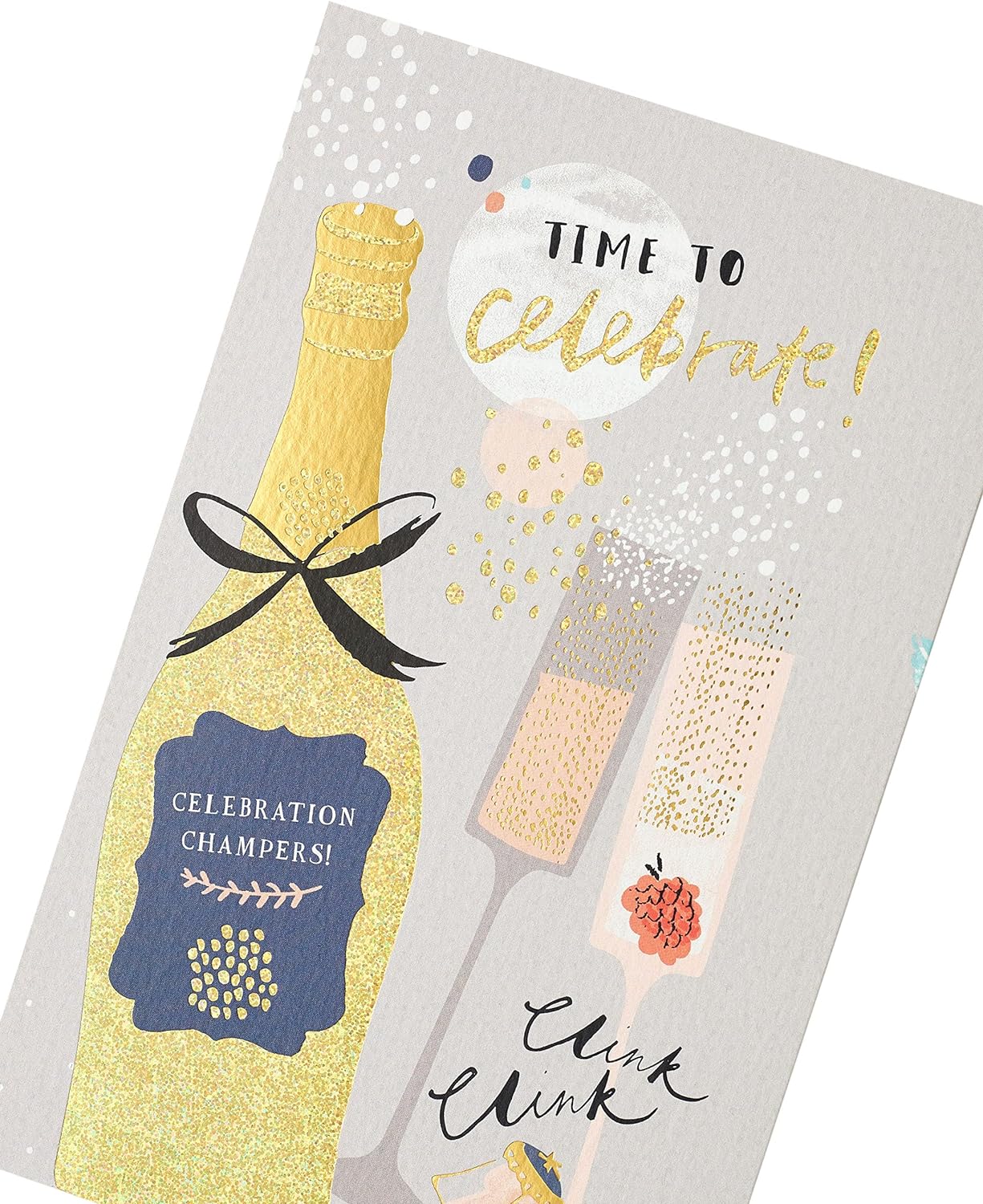 Bubbly Design Birthday Card