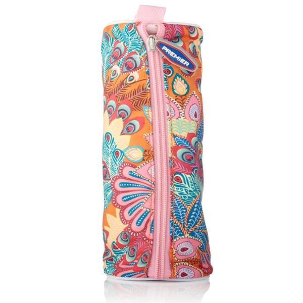 Flower Design Round Pencil Case by Premier