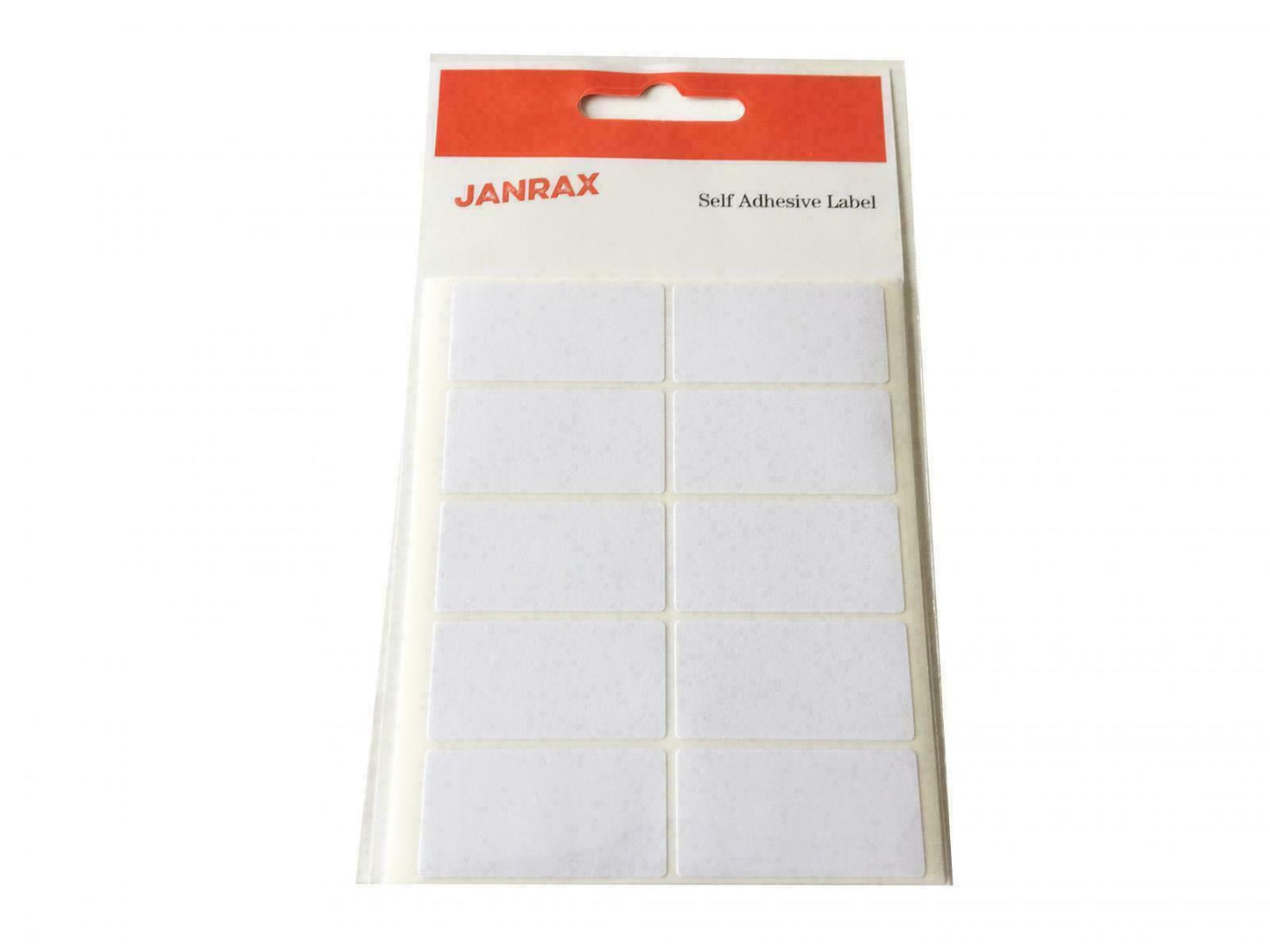 10 x Pack of 70 White 19x38mm Rectangular Labels - Adhesive Stickers