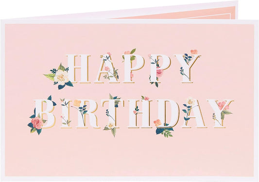 Pretty Design Birthday Card