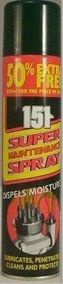 Pack of 6 151 Super Maintenance Spray 300ml Lubricates & Penetrates