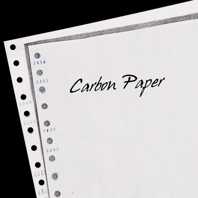 Pack of 100 A4 Black Carbon Paper Sheets