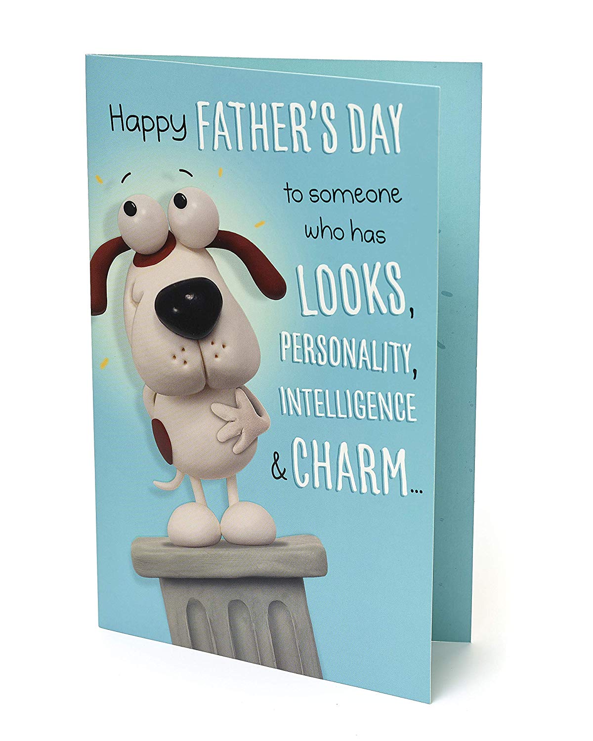 Father's Day Card Intelligence and Good Looks 