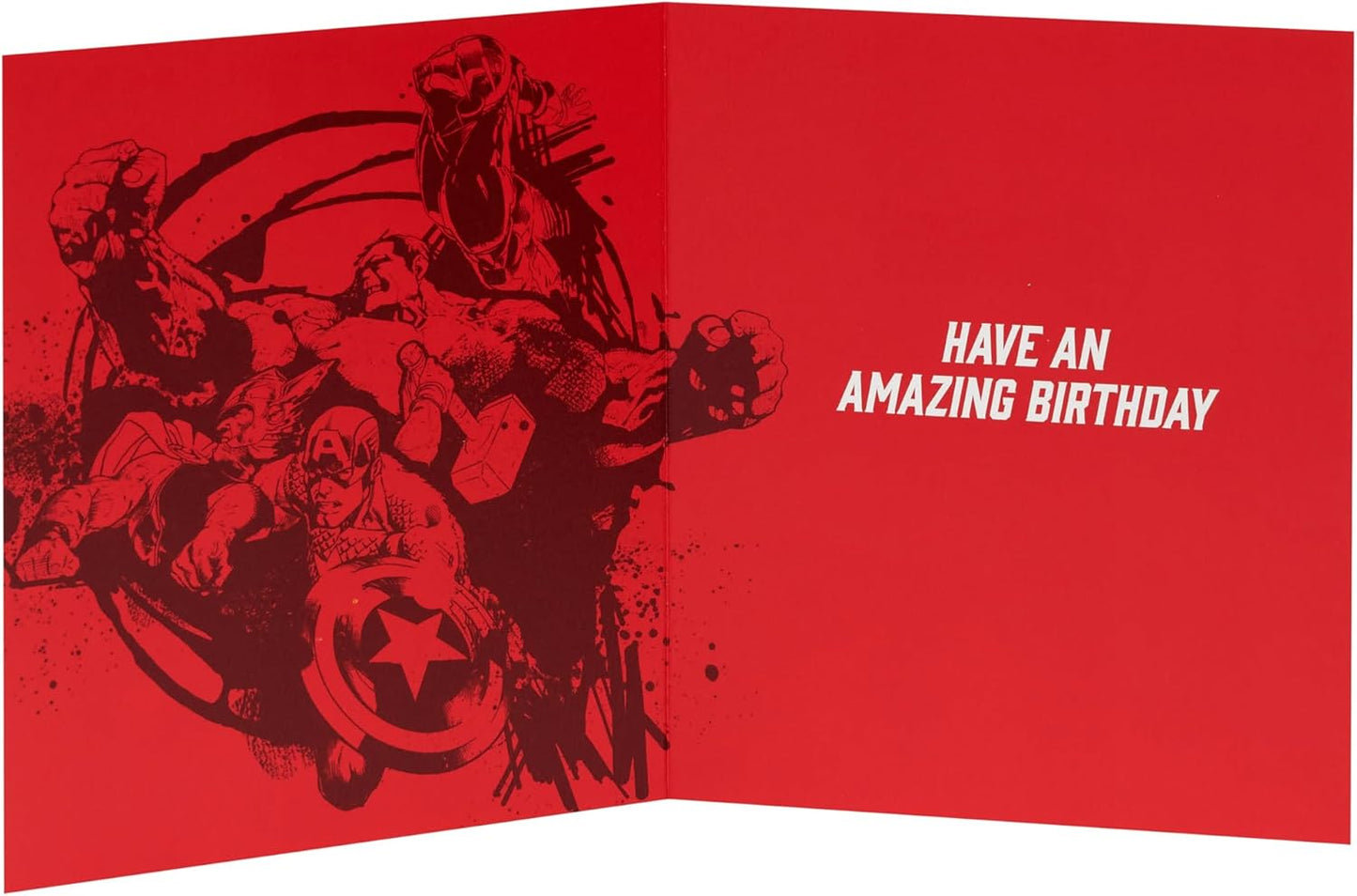 Marvel The Avengers Mightiest Hero Design Dad Birthday Card