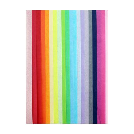 Pack of 20 Multi-Coloured Tissue Papers