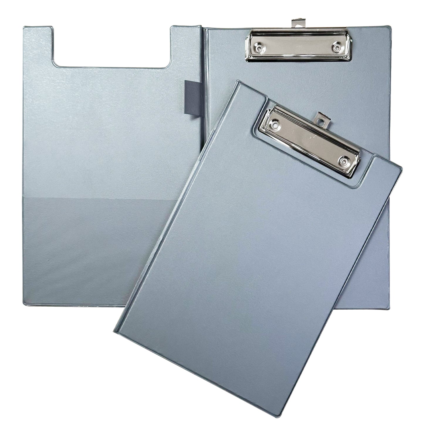 Pack of 10 Janrax A5 Assorted Coloured Foldover Clipboards