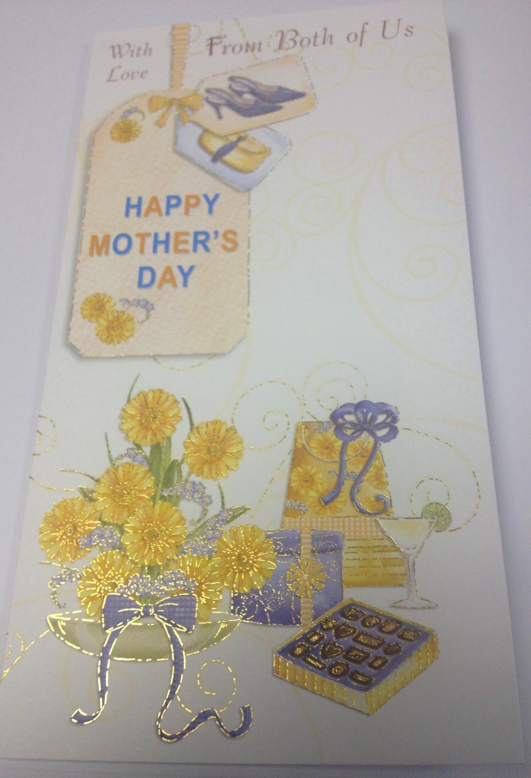 Happy Mother's day With Love From Both Of Us Greeting Card