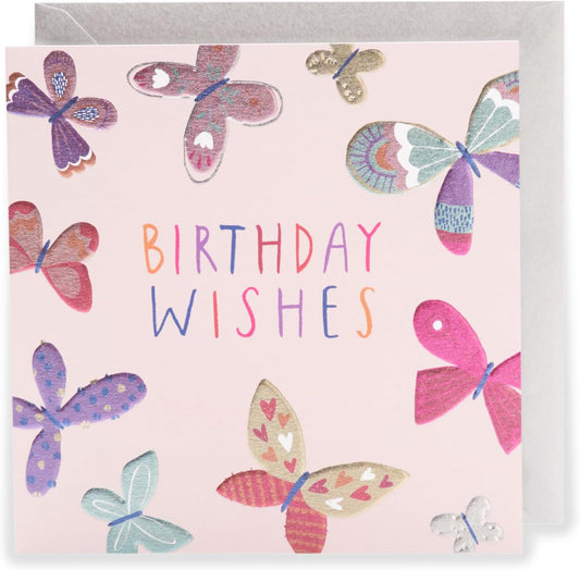 Kindred Butterflies Design Birthday Card