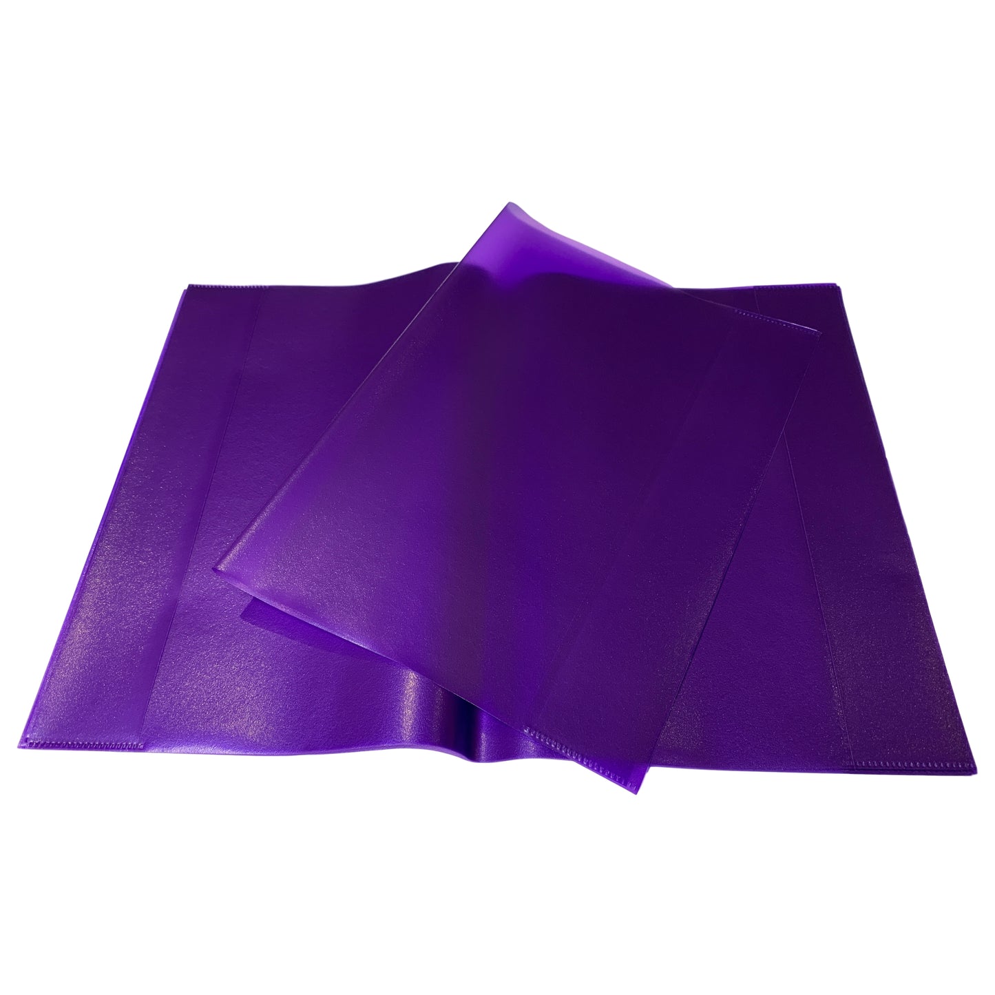 Pack of 10 A4 Frosted Purple Exercise Book Covers