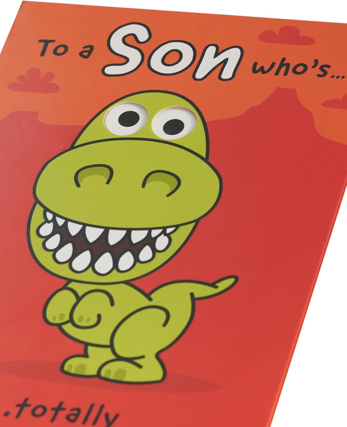 Dino Design Son Birthday Card