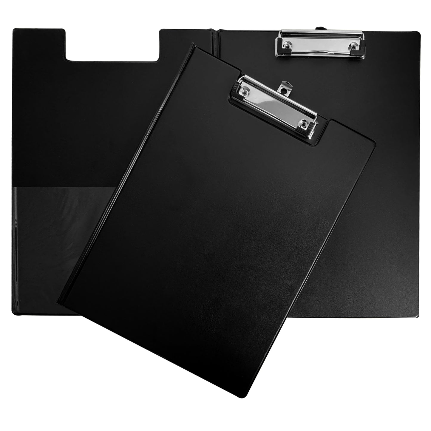 Pack of 10 Janrax A4 Assorted Coloured Foldover Clipboards