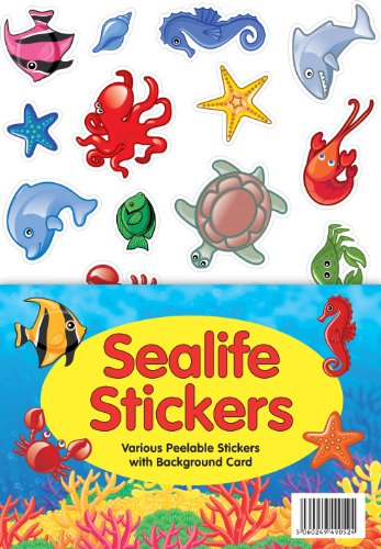 Sealife Animal A4 Sticker Sheet