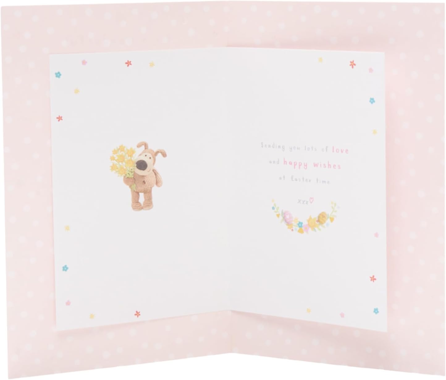 A wonderful Mum Boofle with a Bouquet Easter Card