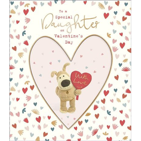 Boofle Daughter Valentine's Day Card