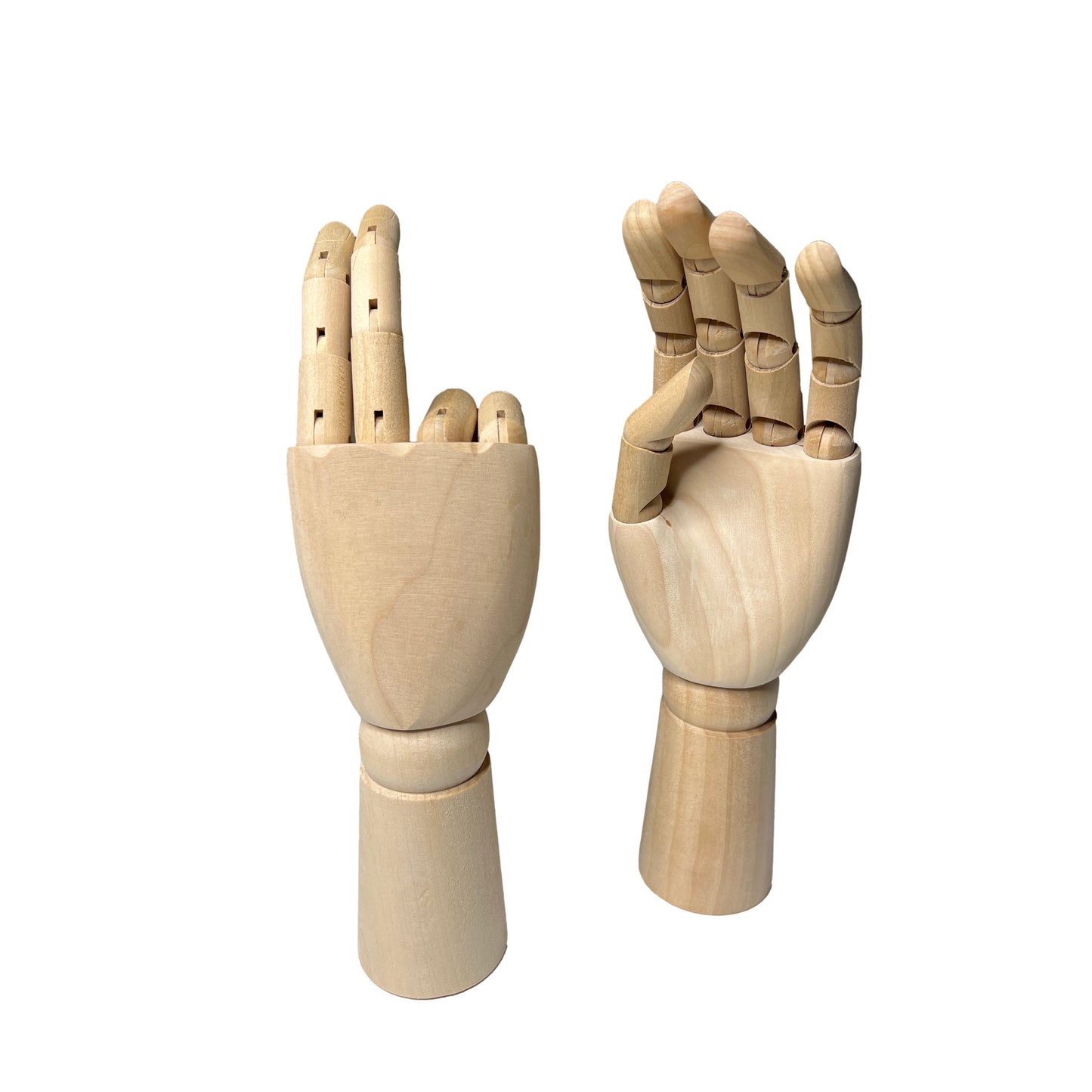 Large Wooden Left Hand Manikin 30cm (12")