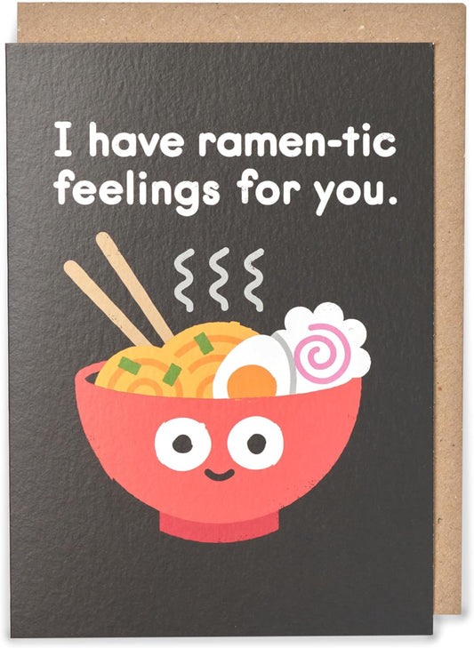 Kindred X David Olenick Ramen-tic Feelings Valentine's Day Card