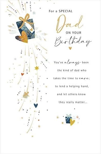 Heartfelt Design Dad Birthday Card