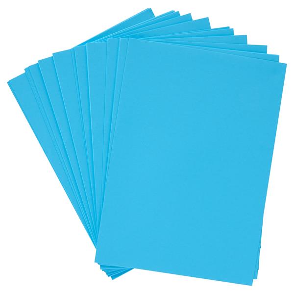 Pack of 50 Sheets A4 Turquoise 160gsm Card by Premier Activity