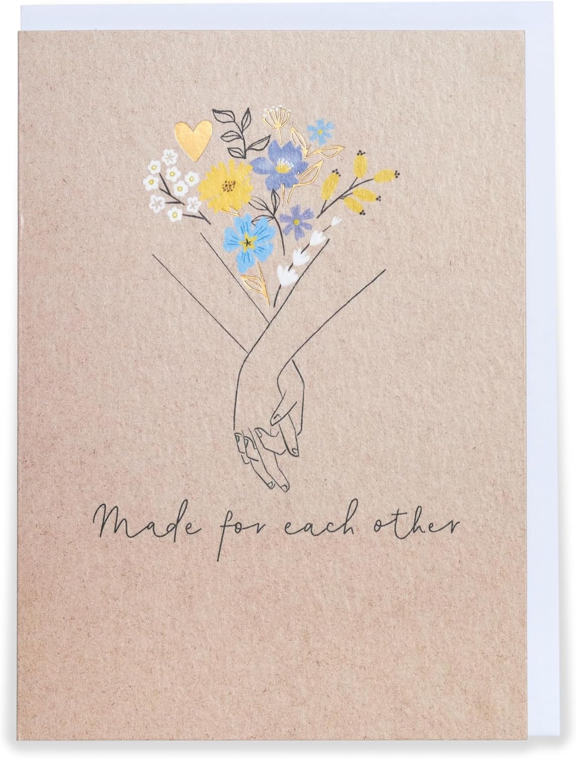 Kindred Made For Each Other Wedding Day Card