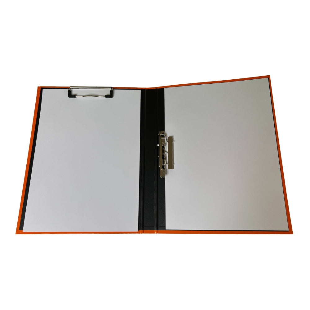 Orange A4 Clipboard Document Clamp File Folder