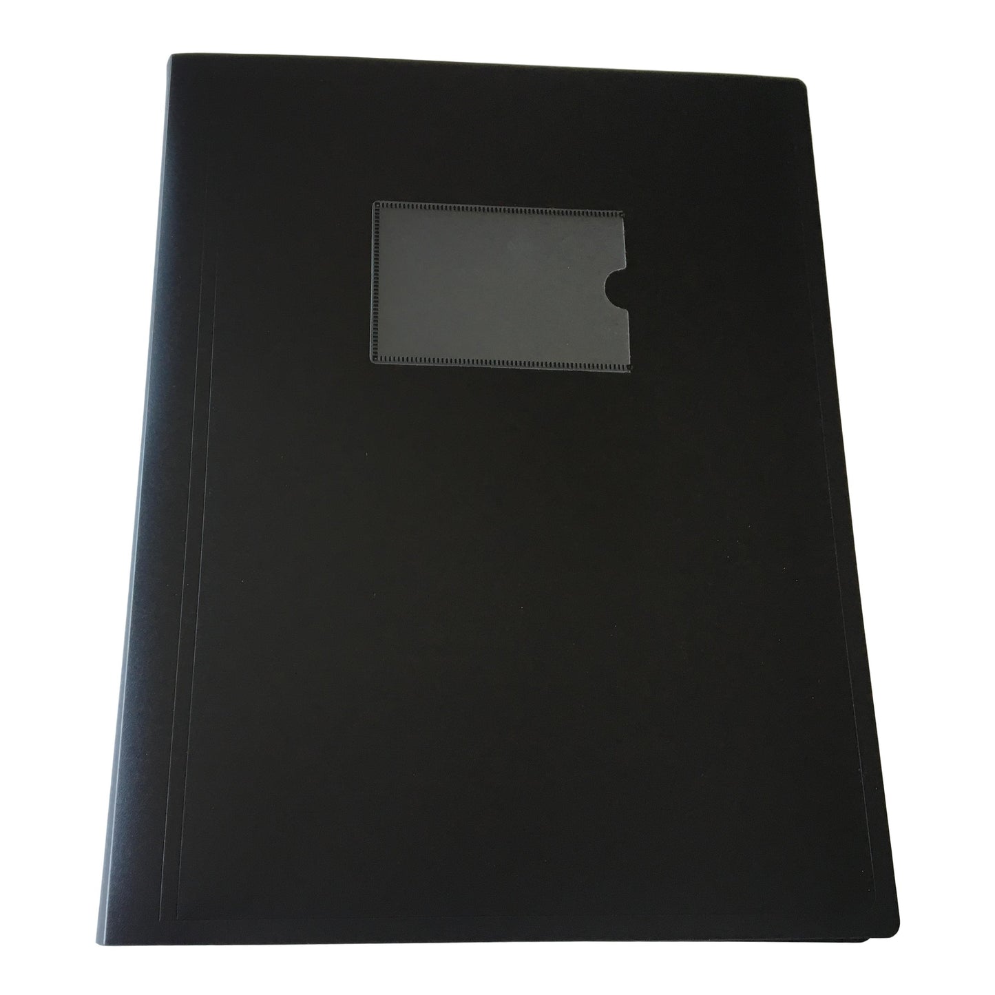 A4 Black Flexible Cover 20 Pocket Display Book