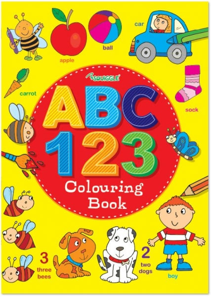 ABC/123 Colouring Book