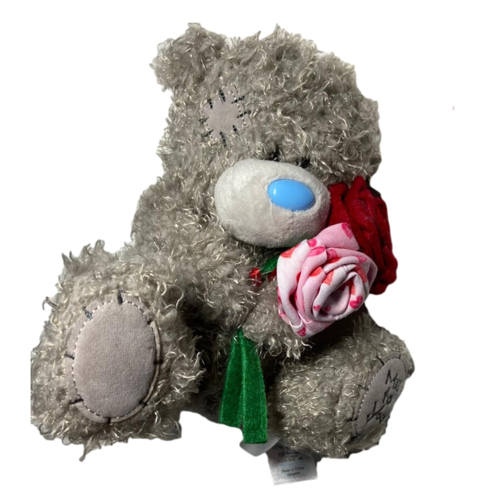 Me To You Plush Teddy Bear With Red And Pink Roses