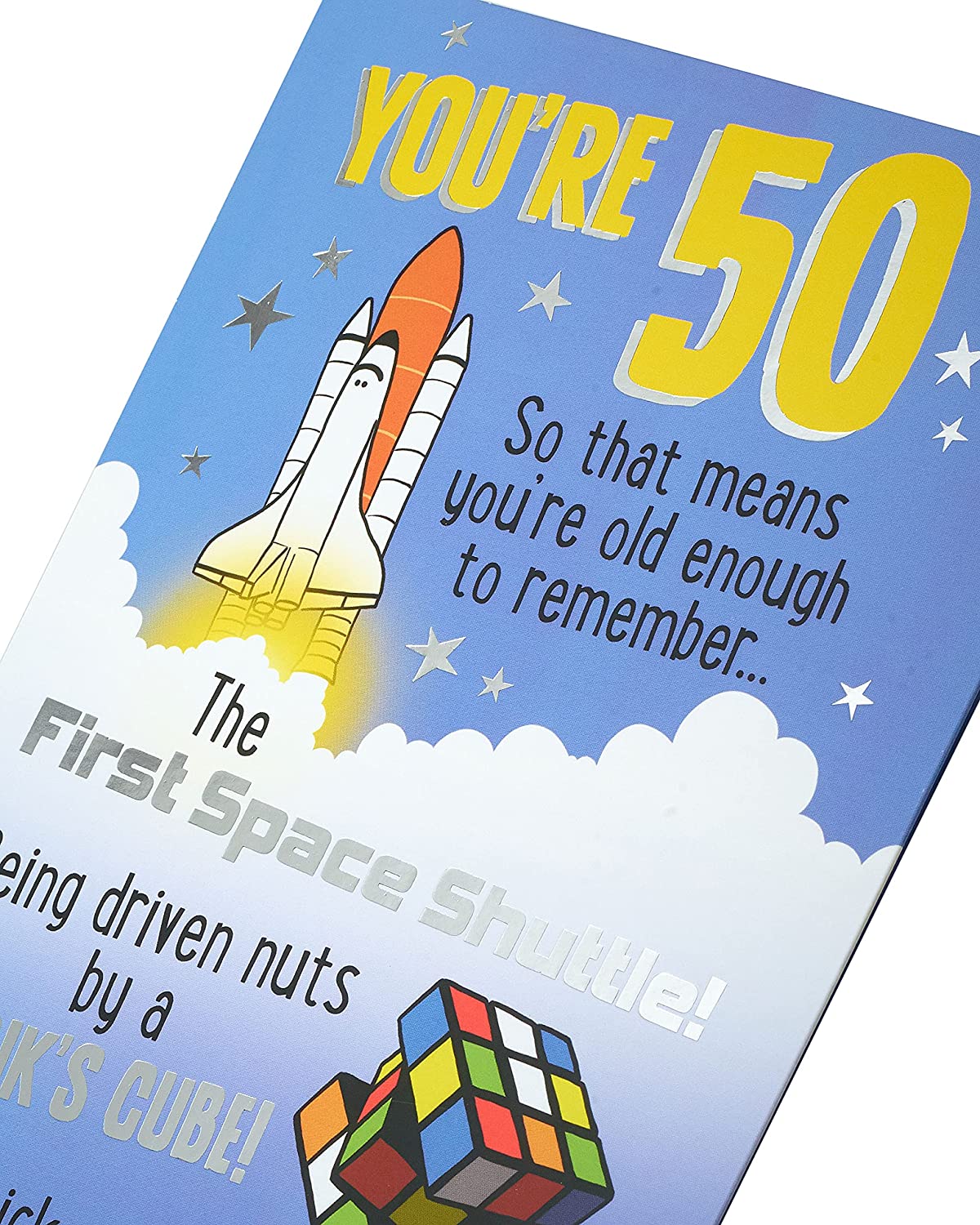 50th Cheeky Humour Birthday Card