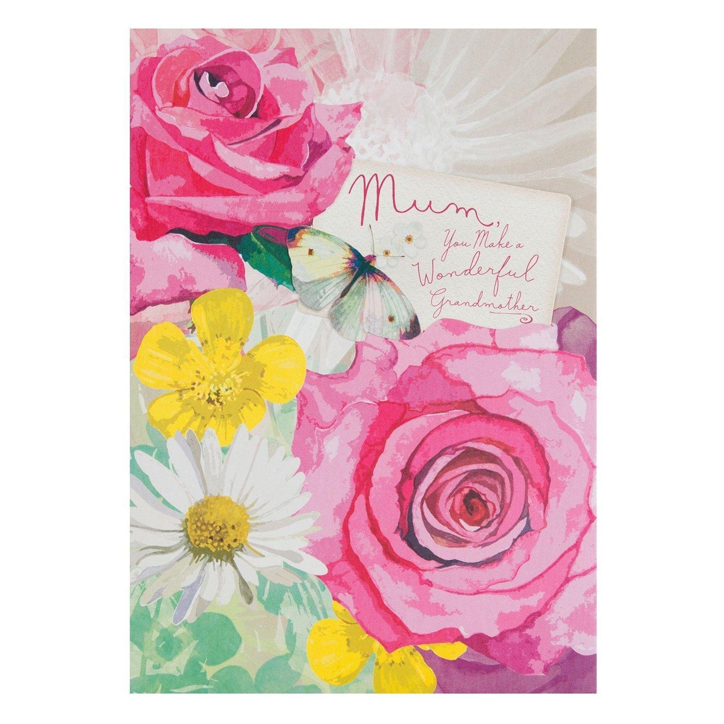 For Mum 'Wonderful Grandmother' Mother's Day Card