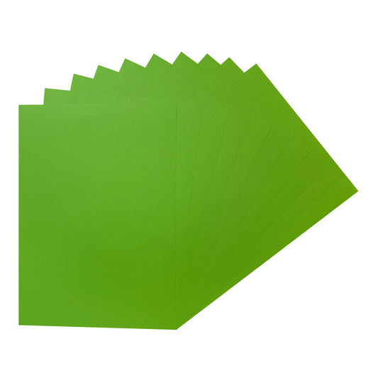 Pack of 100 A4 Light Green Coloured Paper 75gsm Sheets