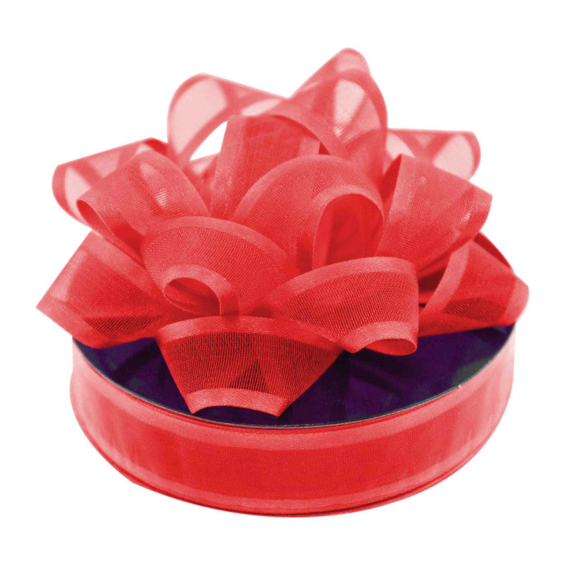 Christmas Red Organza Ribbon