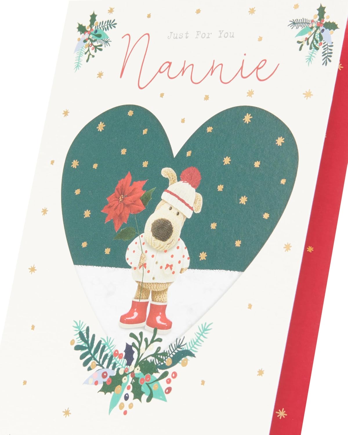 Cute Design Boofle Nannie Christmas Card