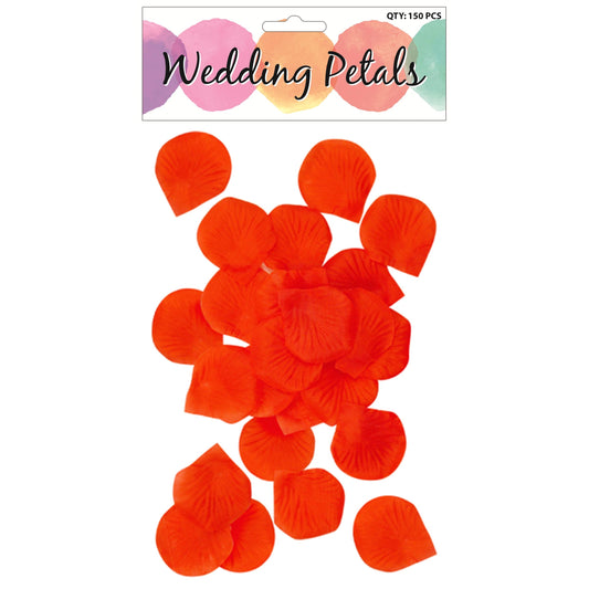 Pack of 150 Decoration Red Petals 4.5 x 5cm - Wedding Valentine's Day Flower Decor