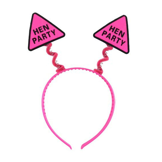 Hen Party Head Bopper Hot Pink