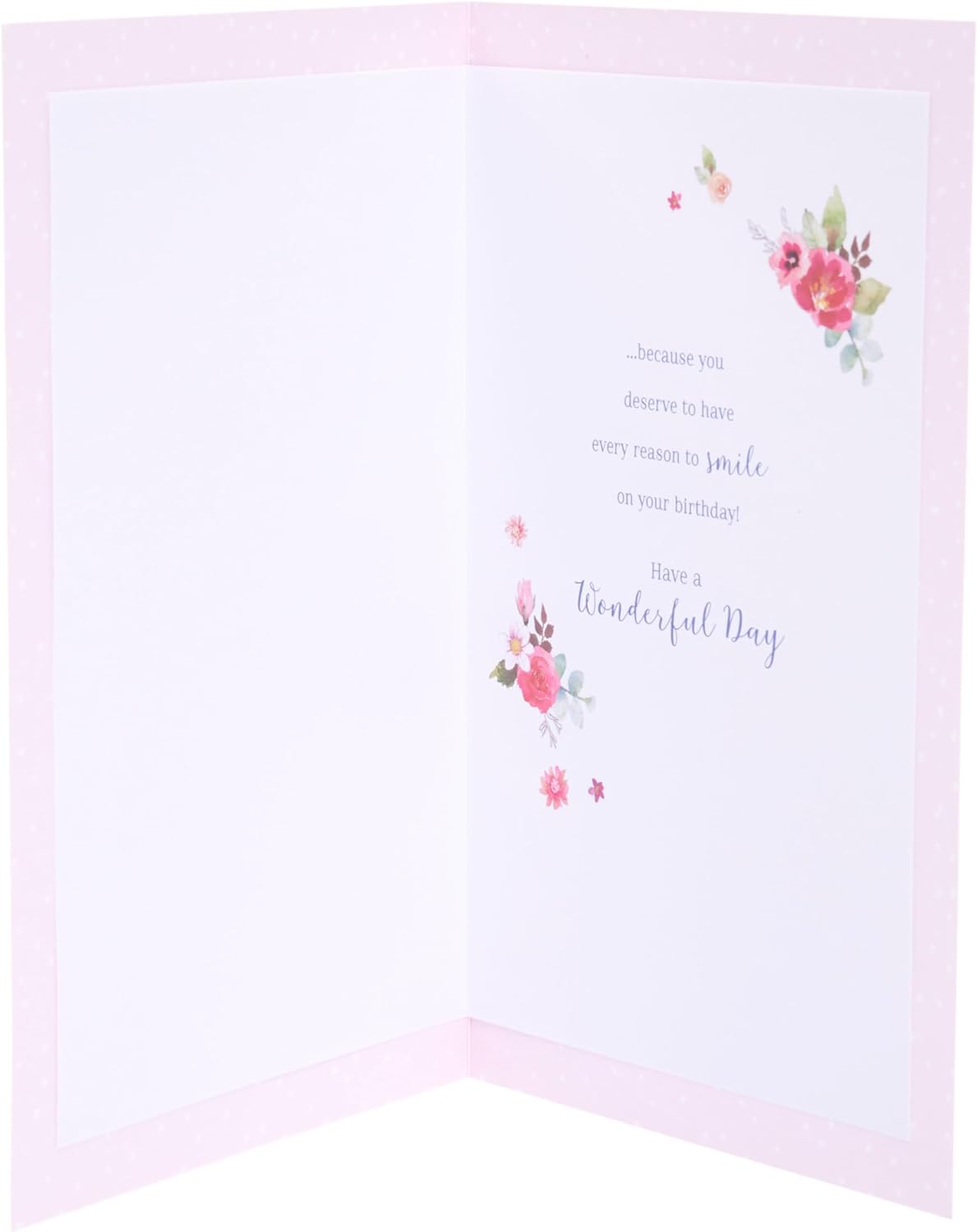 Pink Bouquet Design Someone Special Birthday Card