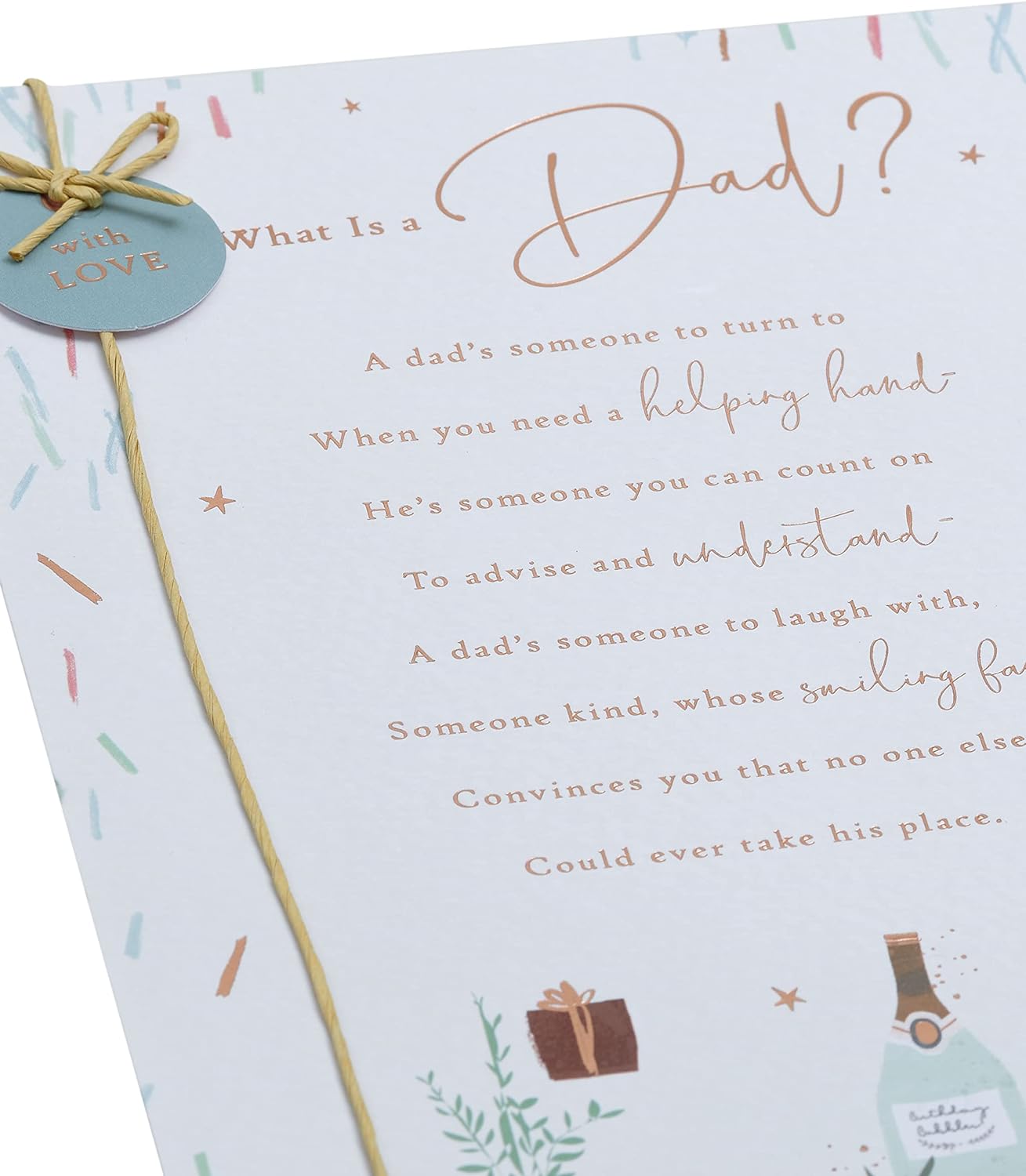 Heartfelt Design Dad Father's Day Card