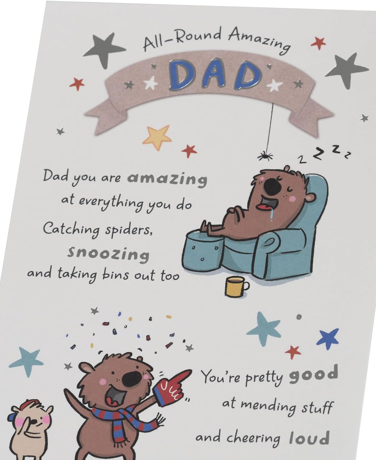 Witty Design Father's Day Card