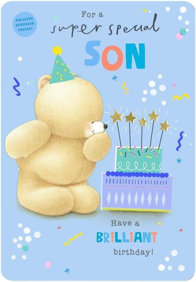 Forever Friends Special Son Birthday Card