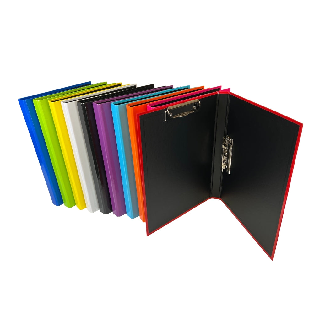 Yellow A4 Clipboard Document Clamp File Folder