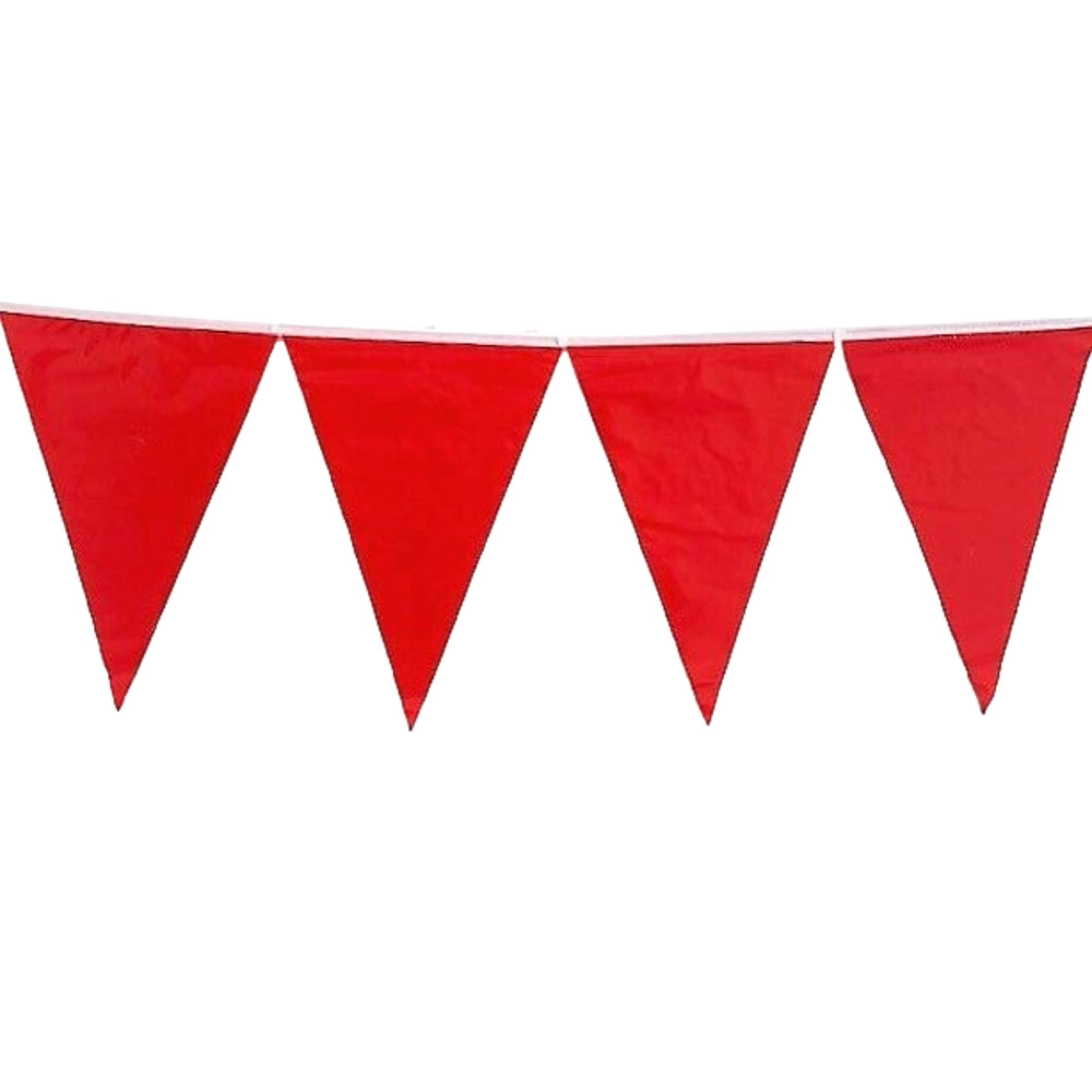 Orange Bunting 10m with 20 Pennants