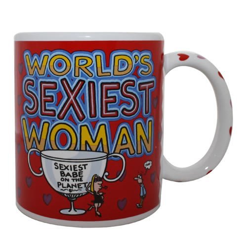 Matching Set of World's Sexiest Man & Woman Mugs