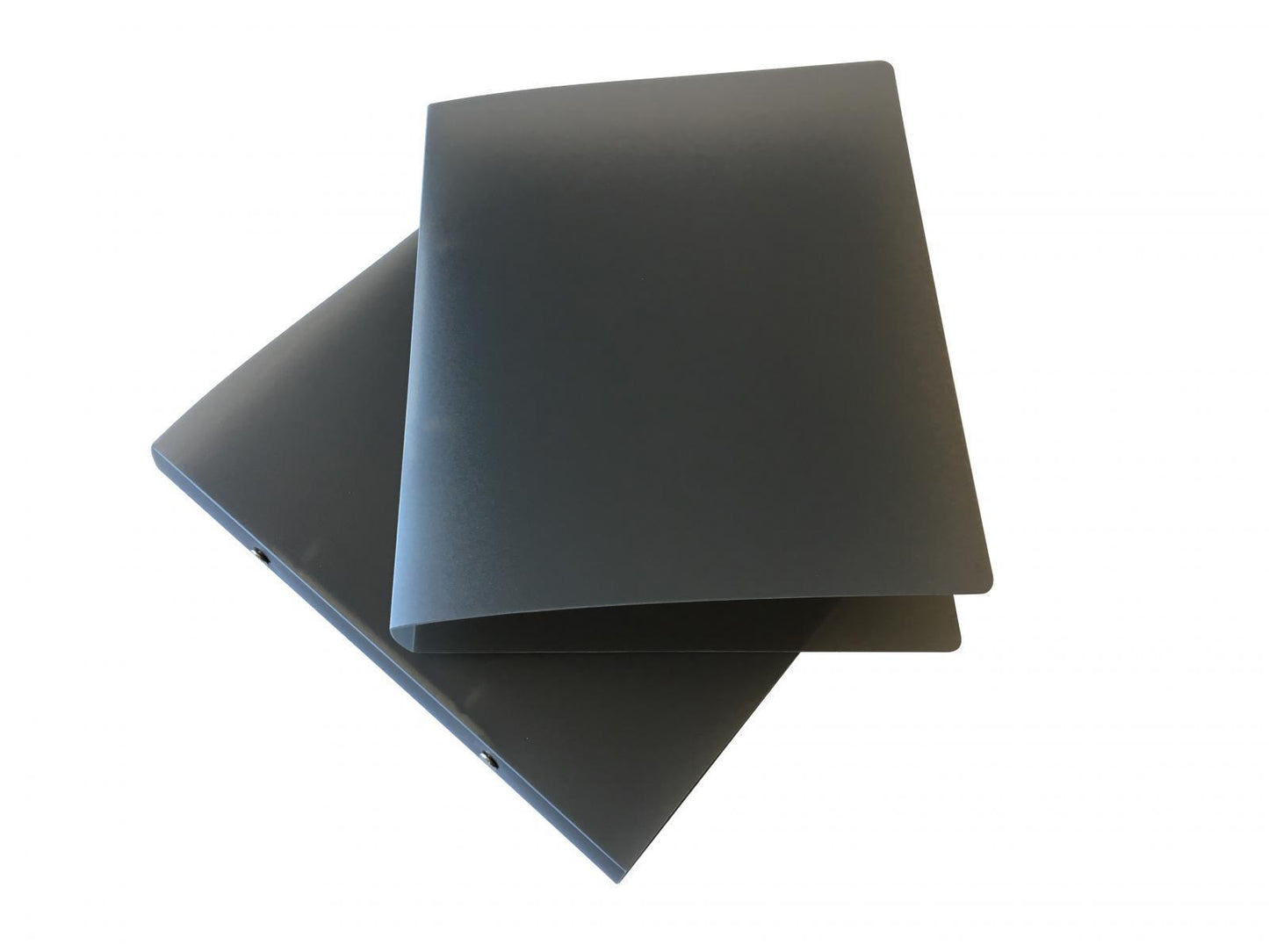 A5 Slim Black Translucent Ringbinder