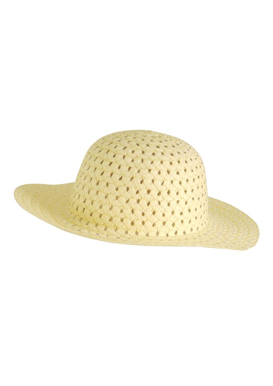 Children's Pale Yellow Easter Fancy Dress Bonnet