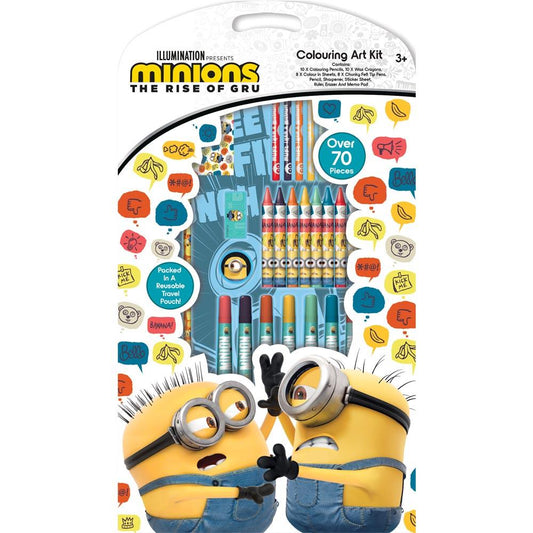 Minions Movie Colouring Art Kit