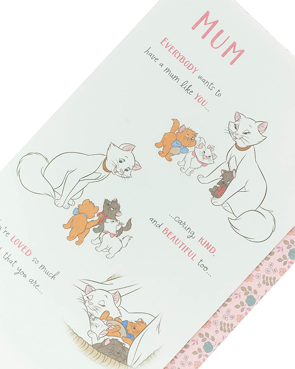 Disney Aristocats Marie Mum Birthday Card