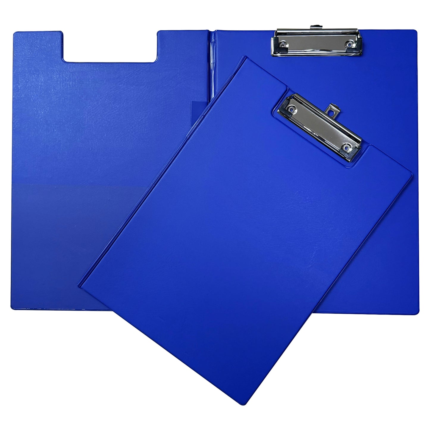 Pack of 10 Janrax A4 Assorted Coloured Foldover Clipboards