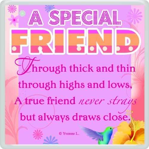 A Special Friend Sentimental Fridge Magnet Christmas, Birthday Gift